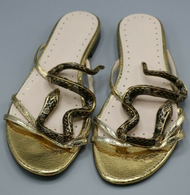 roberto cavalli snake sandals