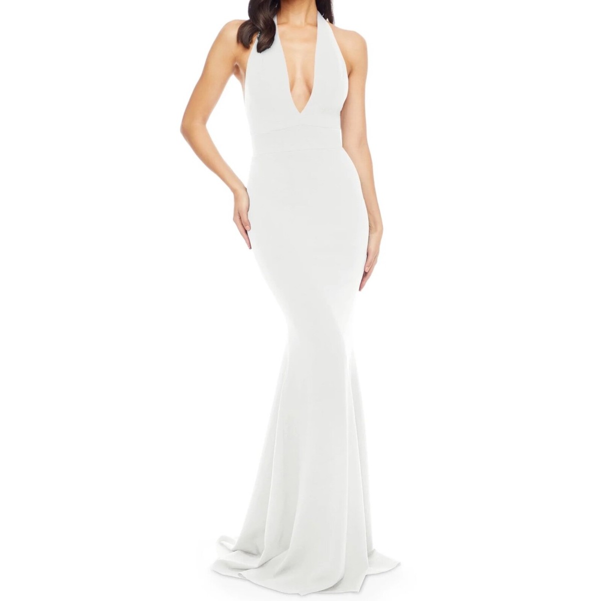 Dress The Population Camden Gown - White - L Dress The Population Camden Gown - White - L