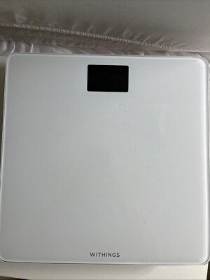 WITHINGS Body Wi-Fi Smart Scale BMI Weight Trend & Auto App Sync WHITE 2 Availab