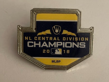 2018 NL Central Division Champions Pin MLBP Baseball Pin