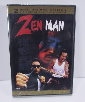 Man World FC限定 Blu-rayDVD ZEN MAN 2-Disc Set! Widescreen Deluxe Edition martial arts movie
