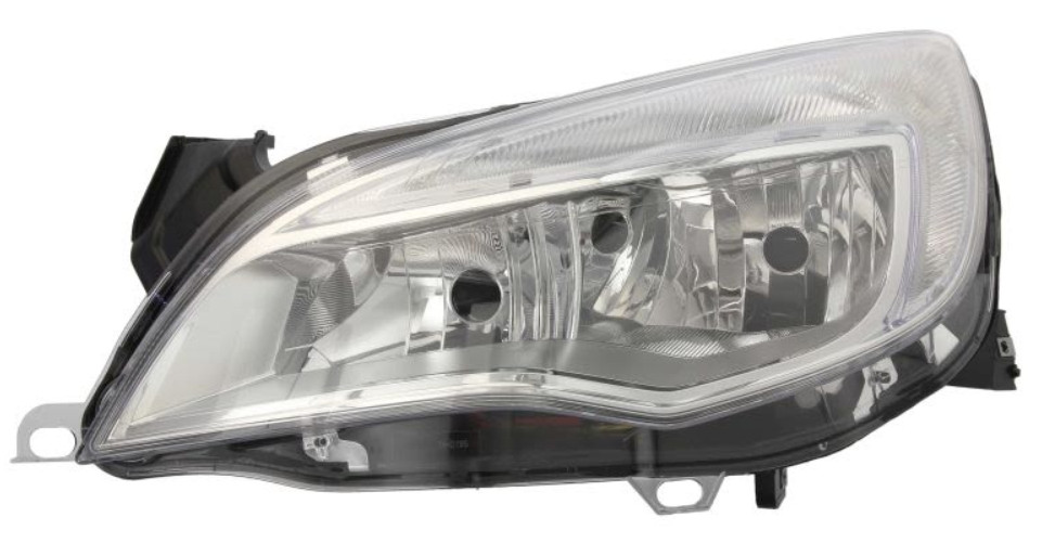 Phare avant gauche Opel Astra J avec moteur H7 H7 W21 de rechange