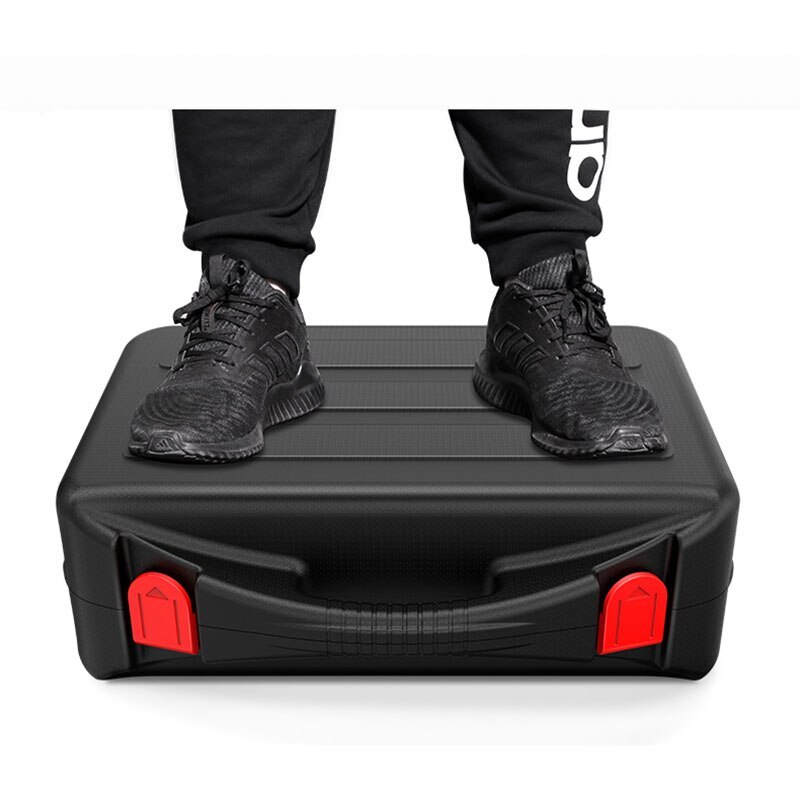 Portable 200/250 Welder Tool Box with Plastic Storage Case for Hardware