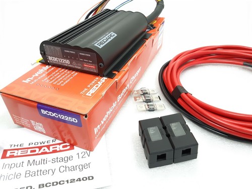 REDARC BCDC1225D DUAL BATTERY ISOLATOR SYSTEM DC TO DC INSTALL KIT - MPPT Solar - Picture 4 of 10