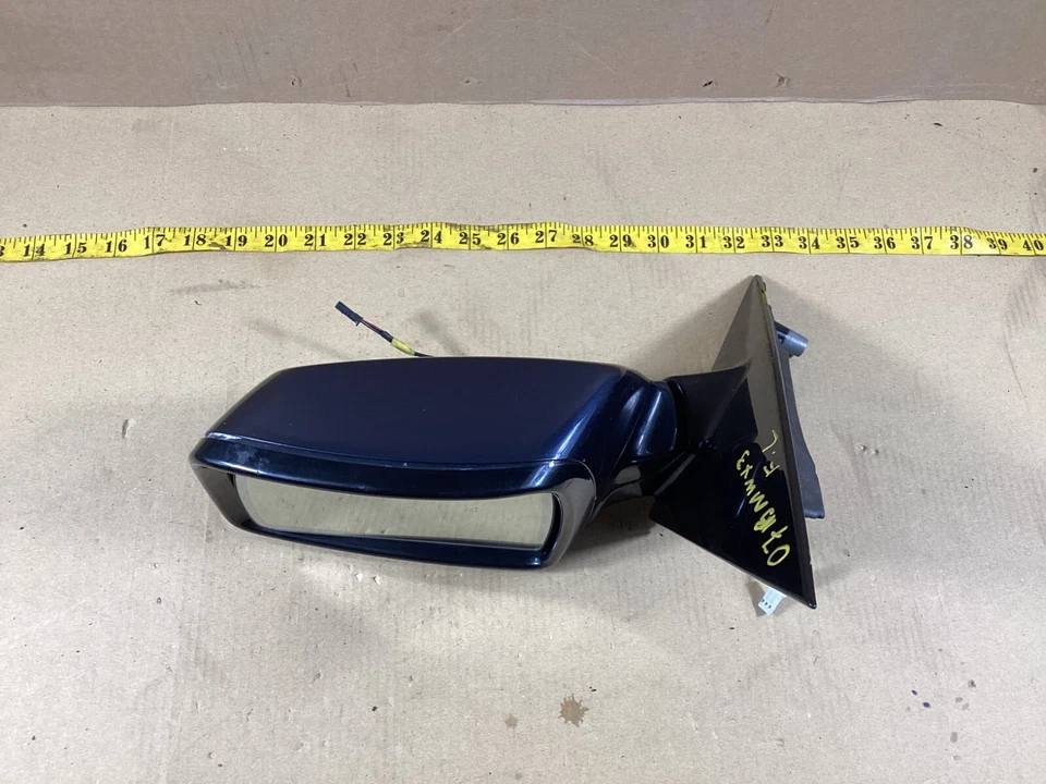 2004 - 2010 BMW X3 E83 ESPELHO RETROVISOR EXTERNO DIANTEIRO ESQUERDO DO LADO DO MOTORISTA FABRICANTE DE EQUIPAMENTO ORIGINAL. - Imagem 4 de 4