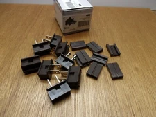 (Qty.8) ADL D369 2-Piece Plug For use with SPT-1 Wire Polarized Brown