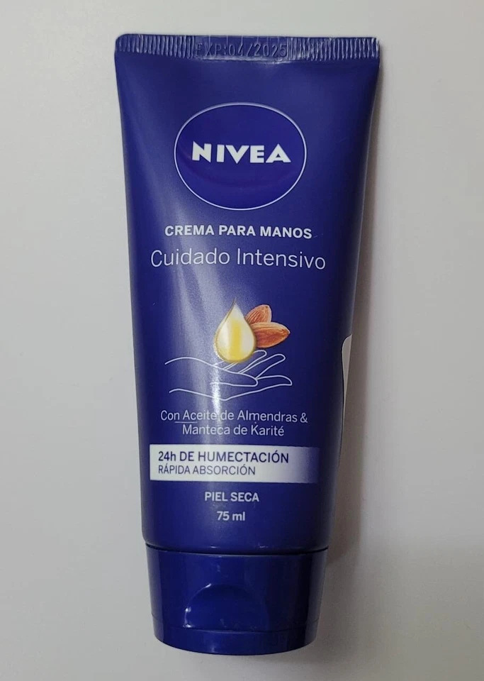 8X NIVEA CREMA de MANOS c/ ACEITE DE ALMENDRA Foto 2 de 2