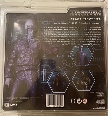 Terminator 2 NECA Reel Toys T-1000 Liquid Nitrogen Action Figure