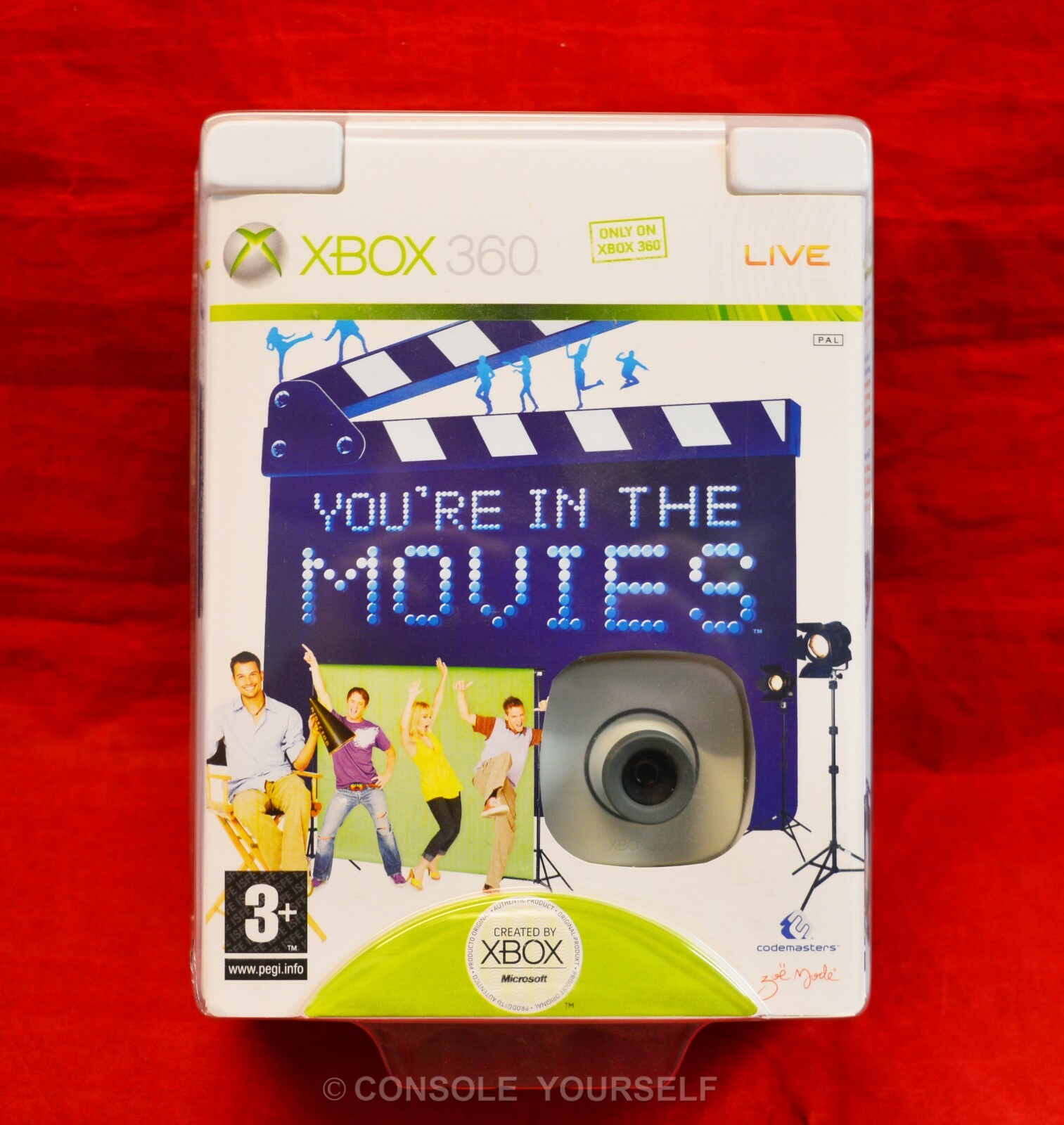 YOU'RE IN THE MOVIES - BRAND NEW INCLUDES CAMERA - XBOX 360 - UK