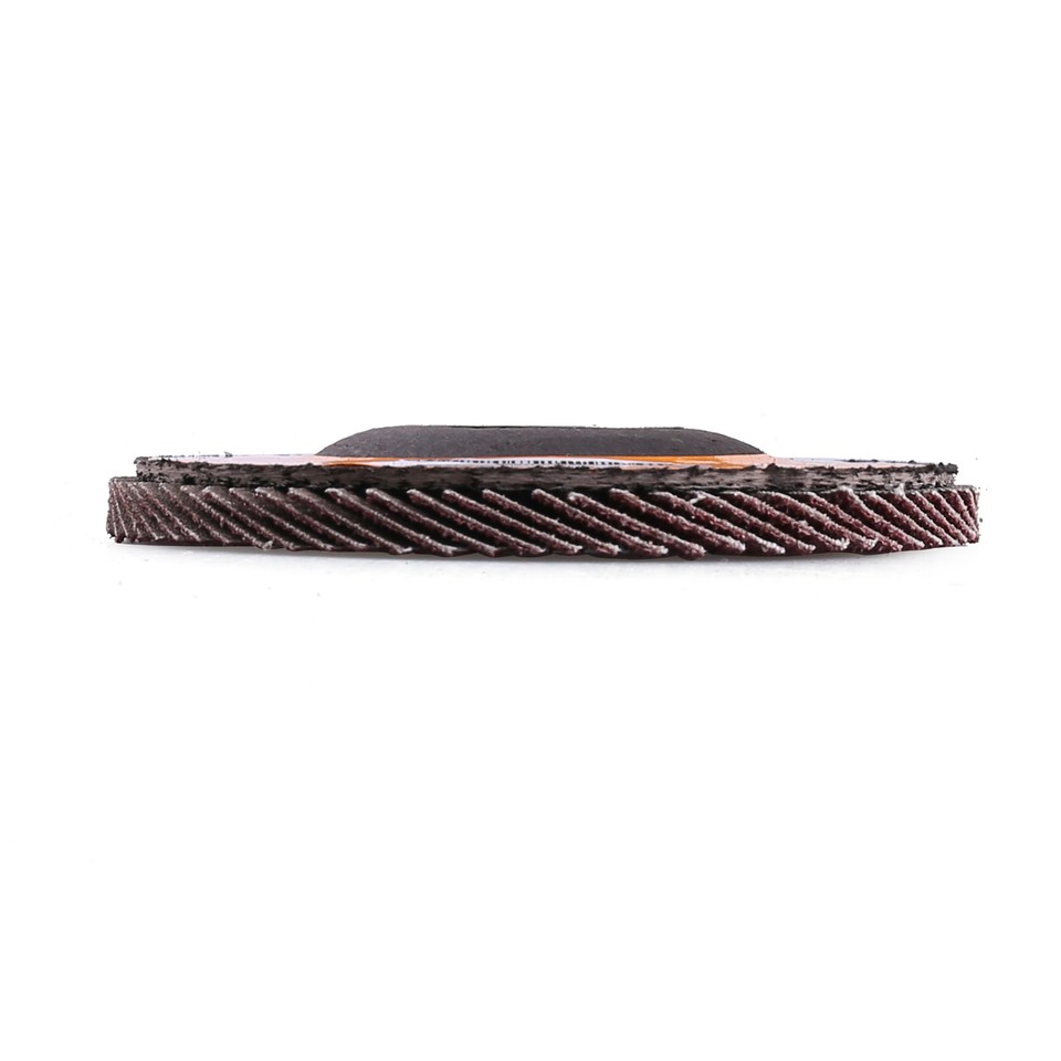 20-Pack 4-1/2" Flap Discs, 40 Grit – T27 For Angle Grinders, Aluminum Oxide