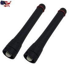 2X NEW UHF STUBBY ANTENNA FOR ICOM F21 F4001 F4011 F24 F4021 F4061 F4161 F80 F43