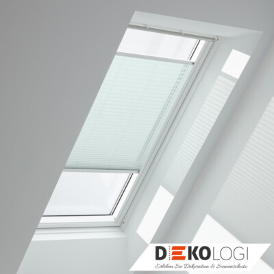 Original Velux   Dachfenster Plissee Faltstores FHL VL VU VKU 1285 Himmelblau