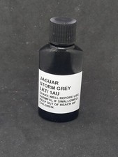 JAGUAR STORM GREY LKT/ 1AU 30ML PAINT TOUCH UP BOTTLE WITH BRUSH