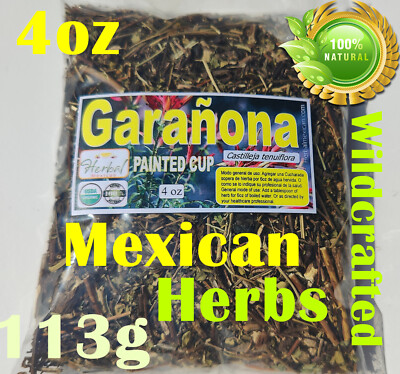 Garañona Garanona,Paintedcup herbs,Castilleja tenuiflora,Painted cup Herb/tea !