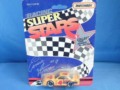 Matchbox Racing Super Stars Ernie Irvan Die-Cast Car New in Package 1:64 