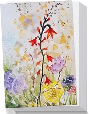 64 Sheets Watercolor Paper Cotton 140LB/300GSM Thick Off-White Cold Press Paper