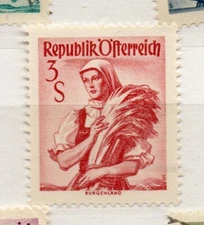 Austria 1948 Early Issue Fine Mint Hinged 3S. NW-261271