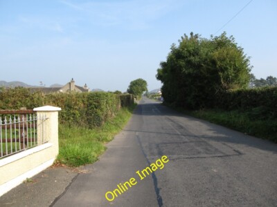 Photo 6x4 View due north along Maphoner Road Mullaghbane  c2014
