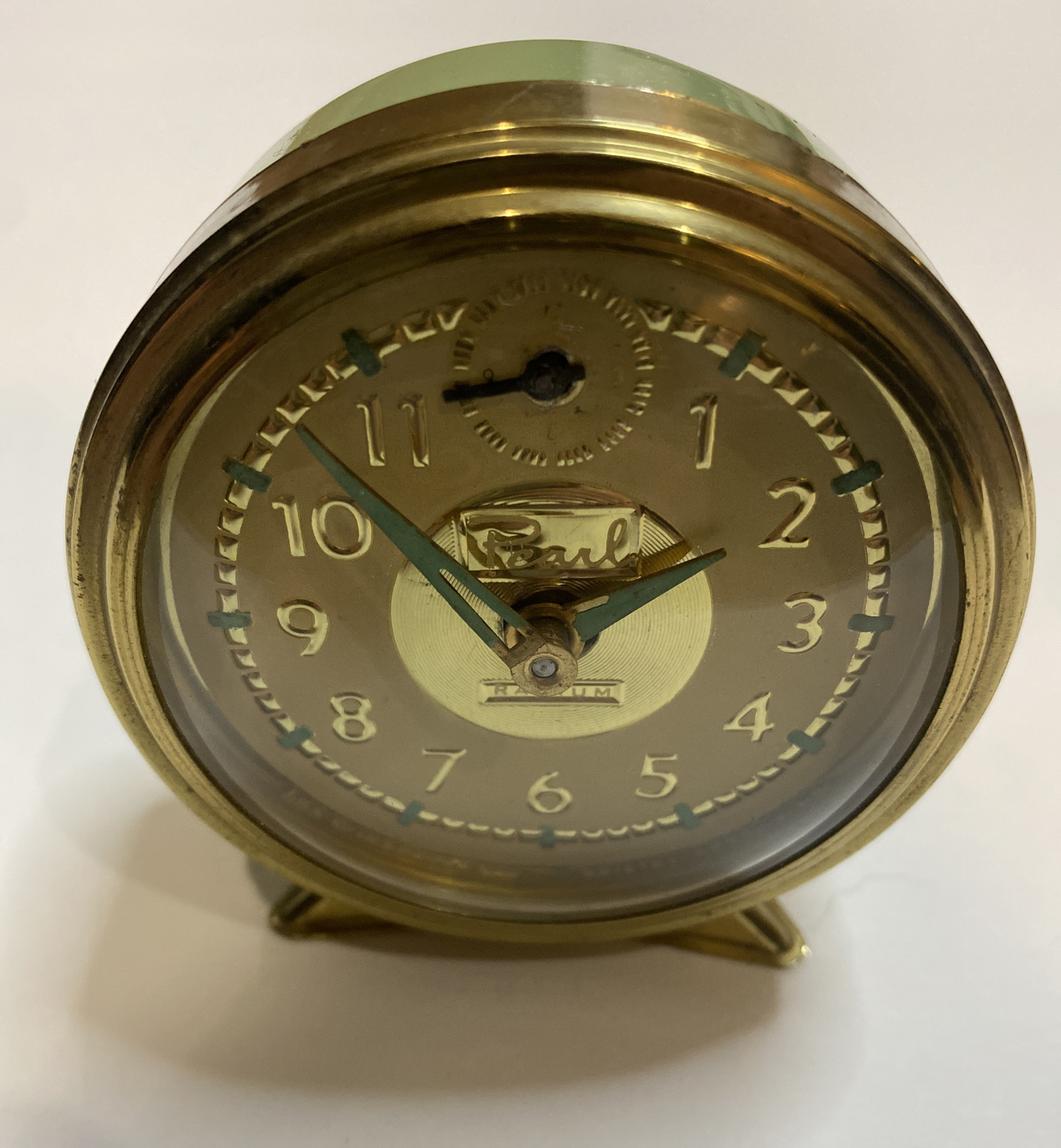 Vintage INGRAHAM "PEARL/RADIUM" ALARM CLOCK SCARCE MODEL RARE eBay