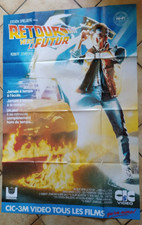 AFFICHE-RETOUR VERS LE FUTUR -120 cmx 80 cm -RARE-dans ce model-SPIELBERG-C I C-