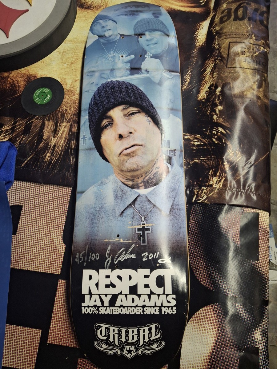 jay adams dogtown tribal サインデッキ　スケートボード JAY ADAMS 100 LIMITED EDITION SIGNED SKATEBOARD DECK | eBay