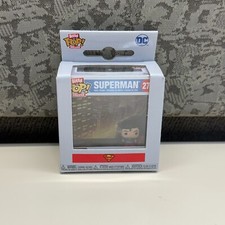 Mini figura de vinilo coleccionable Funko Bitty Pop Deluxe DC Comics Superman nueva en caja
