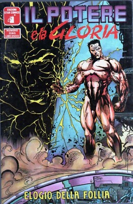 THE POWER AND GLORY NUMBER ZERO STAR COMICS 1994 ADE CAPONE STEFANO RAFFAELE