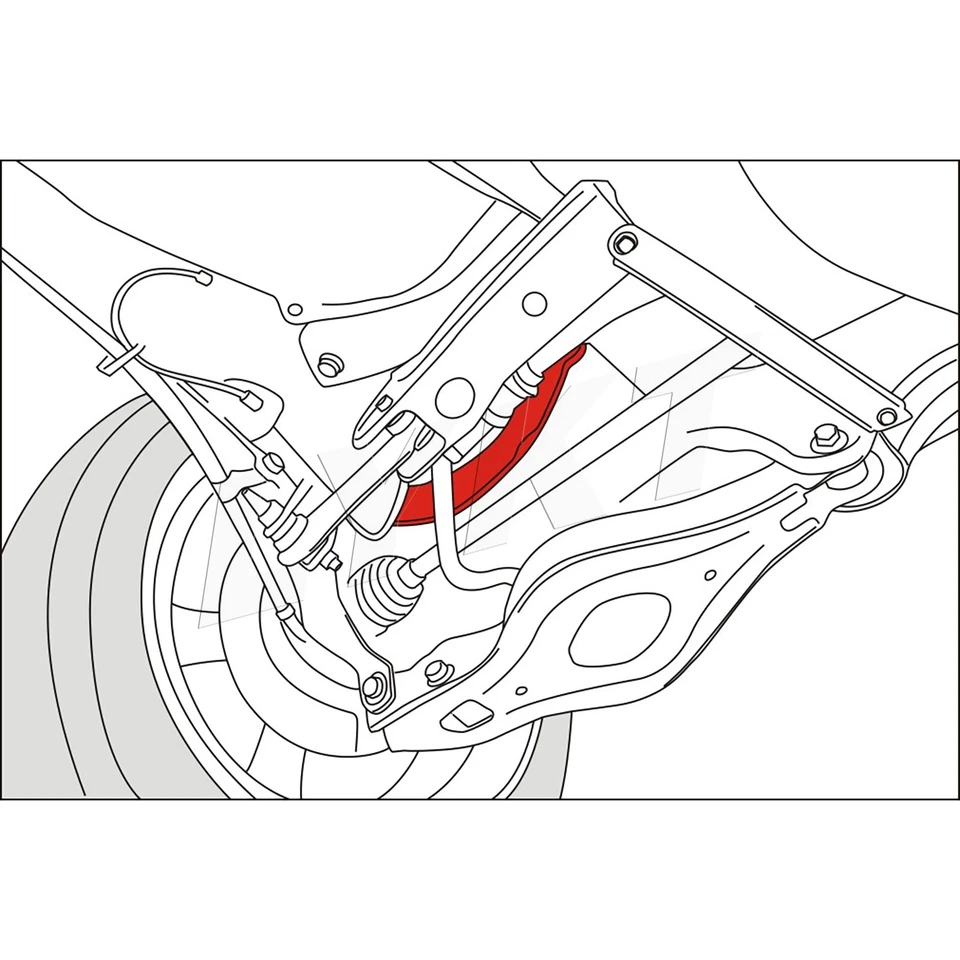 LYKT2pcs Adjustable Arm Alignment Rear Camber Kit for MitsubishiLancer、Outlander - Imagem 2 de 4