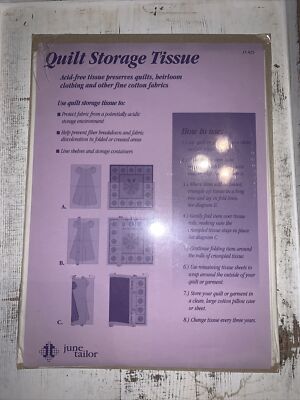 Quilt Storage Tissue June Taylor Acid Free Tissue JT-425