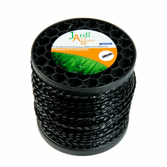 30 Brins Fil Torsadé Débroussailleuse 4mm - 35cm Qualité Pro Europe