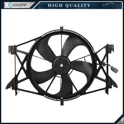 Electric Radiator Fan Assembly For 2011 2012 2013 2014 2015 2016-2018 Ram 1500