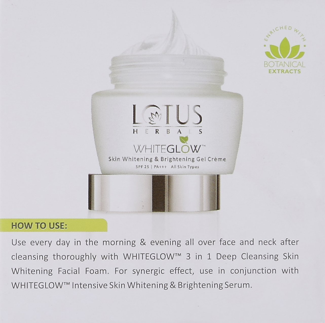 lotus glow cream