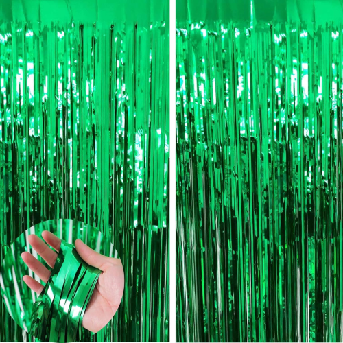 2M-3M FOIL FRINGE TINSEL SHIMMER CURTAIN DOOR WEDDING BIRTHDAY PARTY DECORATIONS - Picture 13 of 16