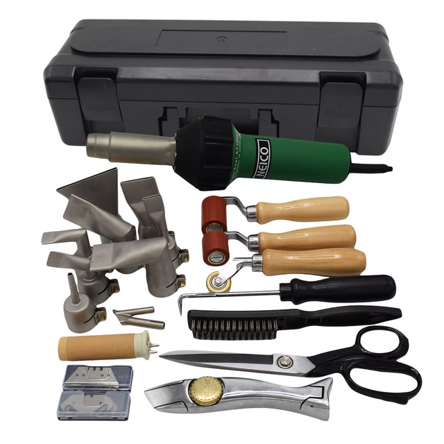 Professional TPO / PVC Single Ply Roofing Hot Air Welding Gun Tools Kit