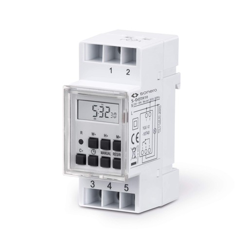 Sonnerie Ronfleur Modulaire 230V Eur'Ohm 30022 | Rail DIN
