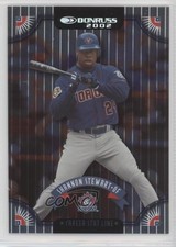 2002 Donruss Stat Line Career 62/276 Shannon Stewart #100 0w8