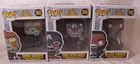 3 NEW Funko Pop Marvel Zombies figurines: Hawkeye Captain America Blade Knight