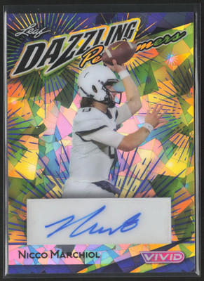 Nicco Marchiol 2024 Leaf Vivid #DP-NM1 Crystals Dazzling Performers Auto /7