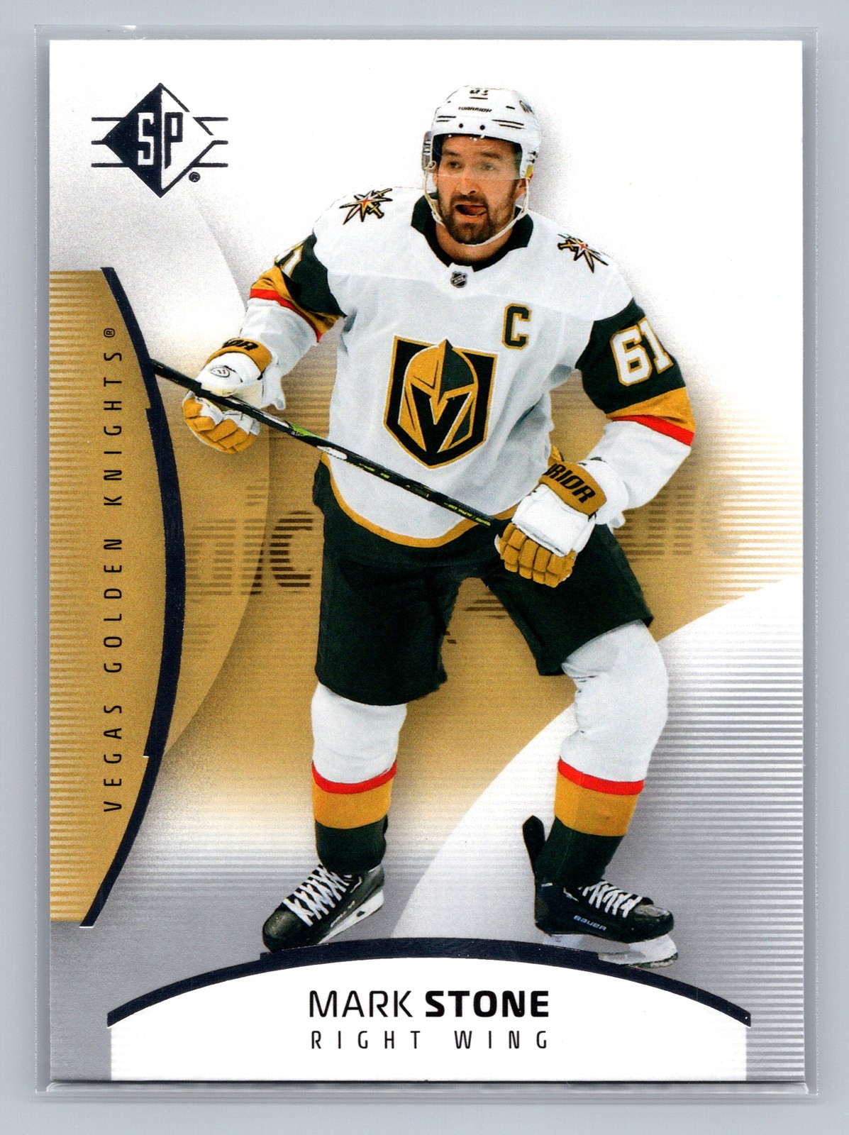 2025-26 Upper Deck SP Hockey MARK STONE #43 Vegas Golden Knights
