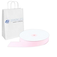 Grosgrain Ribbon 7/8" Wide 50 Yd Yard Roll - Pink - Solid Reels Party qx