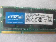 Crucial 16GB (1 x 16GB) PC3-12800 DDR3L-1600 SODIMM CT204864BF160B.C16FA RAM