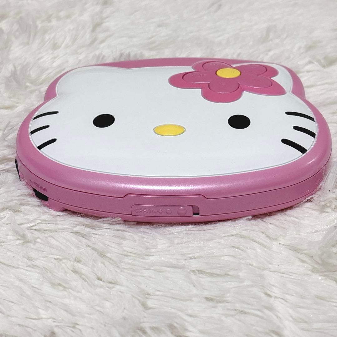 【動作品】Hello Kitty CDディスクマン Hello Kitty CD Discman Portable CD Player Near Mint Complete in