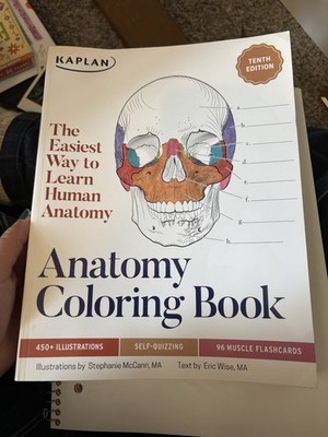 Kaplan Anatomy Coloring Book