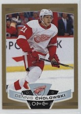 2019-20 O-Pee-Chee Gold Border Glossy Dennis Cholowski #46 1oi7