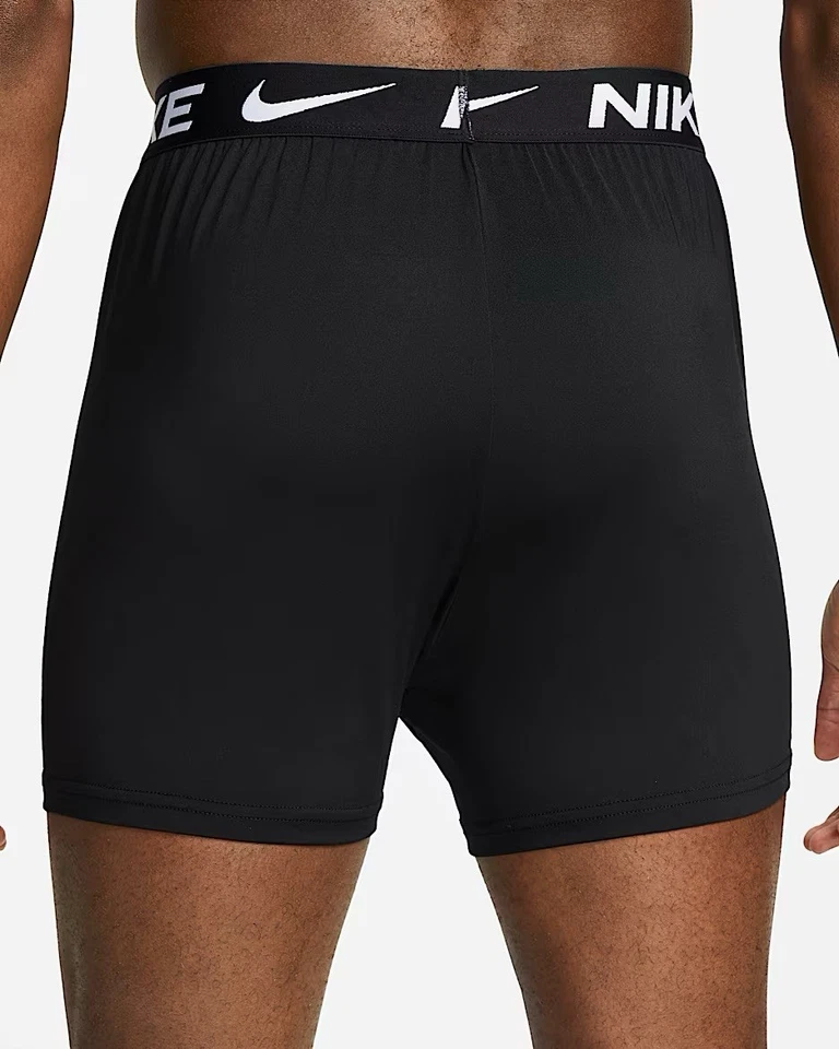 NUEVO Calzoncillo Boxer Nike Dri-FIT Essential Micro Tejido - KE1214 - Negro - Grande Foto 2 de 4
