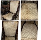 Antique Rocker Rocking Chair Wood Carved Swan Goose Neck Arms — photo 5