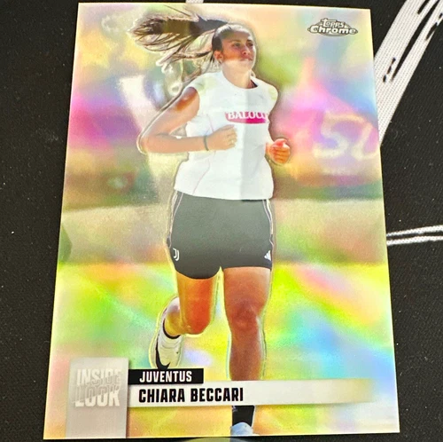 Topps UWCL Topps Chrome Chiara Beccari IL-19 Juventus Inside Look 2026