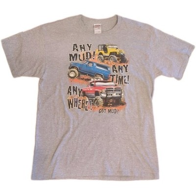 Fruit Of The Loom  Got Mud  Shirt Size Large