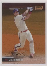 2021 Topps Stadium Club Chrome Orange Refractor 23/25 JT Realmuto #219 uk2