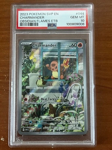 PSA 10 Pokémon TCG Charmander Promo Obsidian Flames